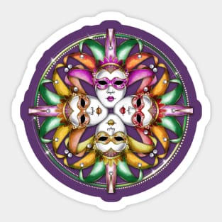 Festival Masks V2 Sticker